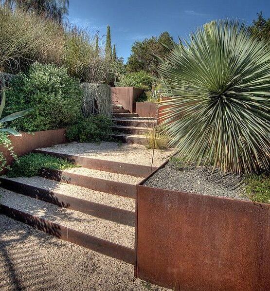 镇赉耐候钢花园围边