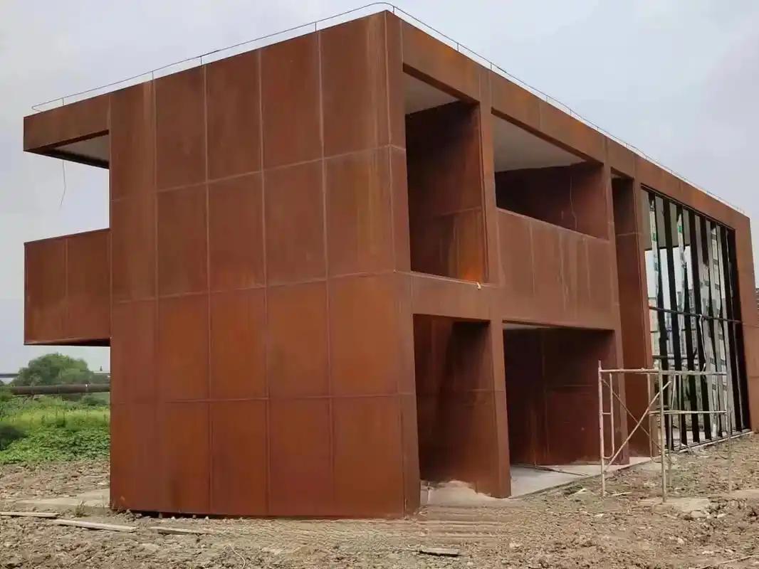 镇赉耐候钢板幕墙