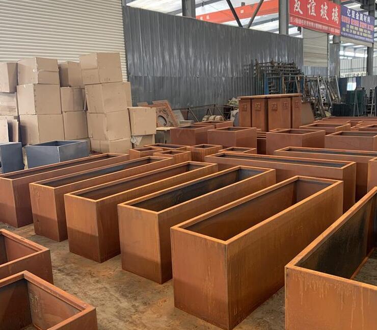 镇赉耐候钢板花箱