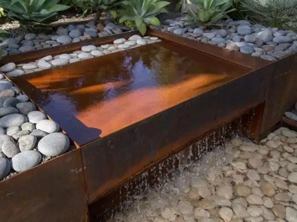 镇赉耐候钢水景